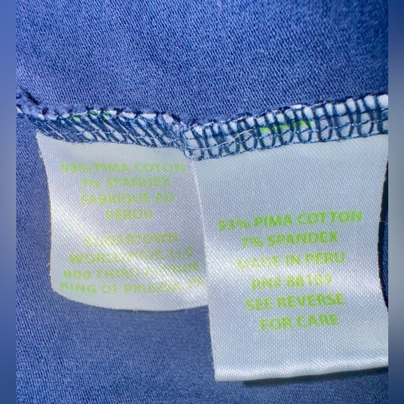 Lilly Pulitzer Navy V-Neck Women’s Top. Size XS. VGUC - Picture 4 of 10